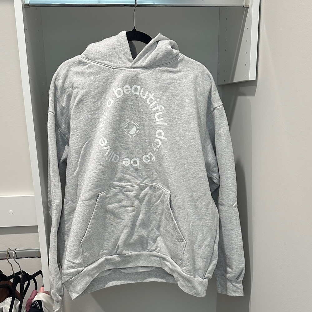 Whitney Simmons Alive Gray Hoodie